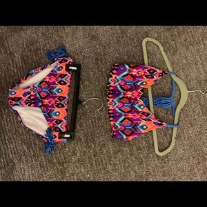 NEVER WORN target art class swimsuit set